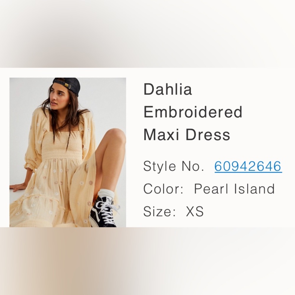COPY - Brand new Free People Daliah dress